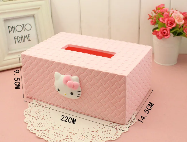 Hello Kitty Design Waterproof Tissue Holder