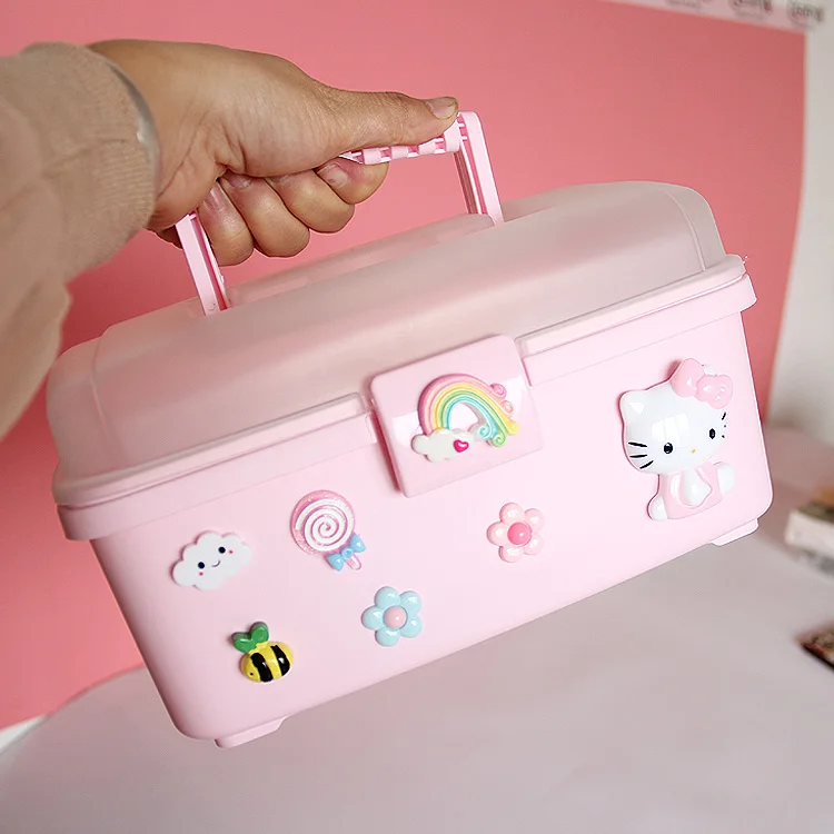 Hello Kitty Plastic Medical Kit Storage Box