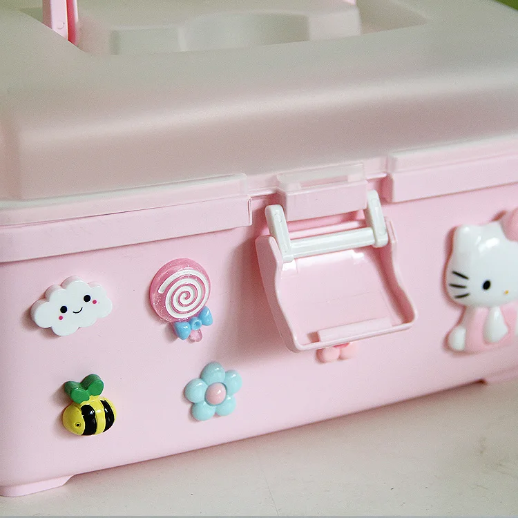 Hello Kitty Plastic Medical Kit Storage Box
