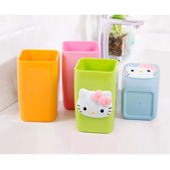 Hello Kitty Cartoon Toothbrush Holder