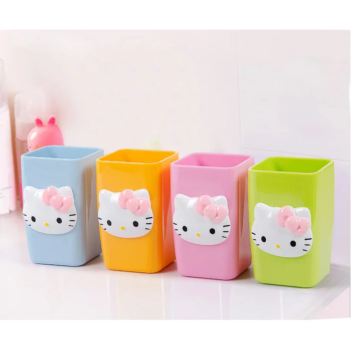 Hello Kitty Cartoon Toothbrush Holder