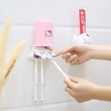 Hello Kitty Cartoon Mouthwash Toothbrush Set Hello Kitty Cartoon Mouthwash Toothbrush Set