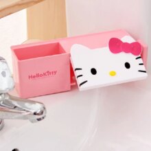 Hello Kitty Cartoon Multifunction Toothbrush Stand Holder Hello Kitty Cartoon Multifunction Toothbrush Stand Holder