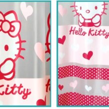 Cartoon Hello Kitty Bathroom Waterproof Shower Curtain Cartoon Hello Kitty Bathroom Waterproof Shower Curtain
