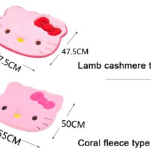 Hello Kitty Cartoon Anti Slip Suede Water Absorption Round Mat Hello Kitty Cartoon Anti Slip Suede Water Absorption Round Mat