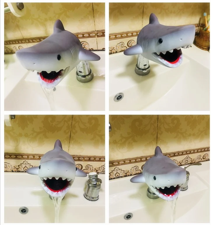 Hello Kitty Head Mouth Cartoon Silicone Faucet Extension Hello Kitty Head Mouth Cartoon Silicone Faucet Extension