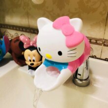 Hello Kitty Head Mouth Cartoon Silicone Faucet Extension Hello Kitty Head Mouth Cartoon Silicone Faucet Extension