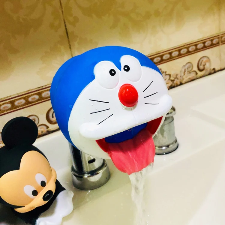 Hello Kitty Head Mouth Cartoon Silicone Faucet Extension Hello Kitty Head Mouth Cartoon Silicone Faucet Extension