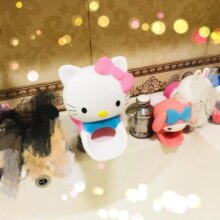 Hello Kitty Head Mouth Cartoon Silicone Faucet Extension Hello Kitty Head Mouth Cartoon Silicone Faucet Extension
