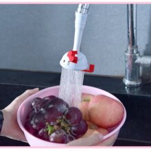 Hello Kitty Head Mouth Cartoon Silicone Faucet Extension Hello Kitty Head Mouth Cartoon Silicone Faucet Extension