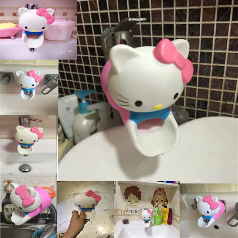 Hello Kitty Stitch Jingle Cat Cartoon Hand Washing Faucet Extender