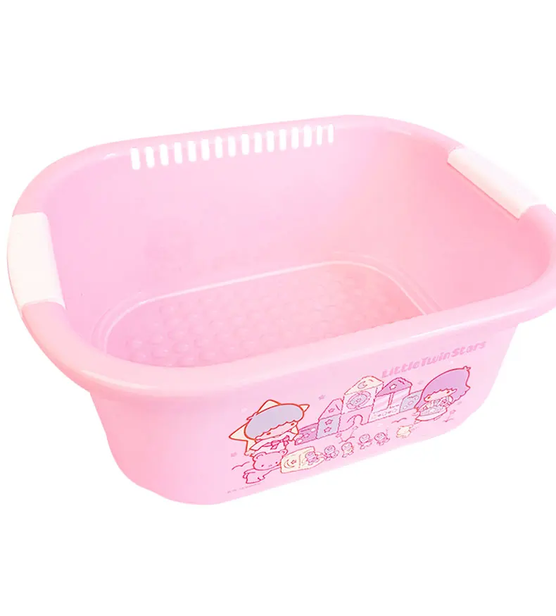 Kawaii Hello Kitty Kitchen Double Wash Basket