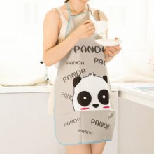 Cartoon Animal Printed Waterproof Cooking Anti-Oil Bib Apron Cartoon Animal Printed Waterproof Cooking Anti-Oil Bib Apron
