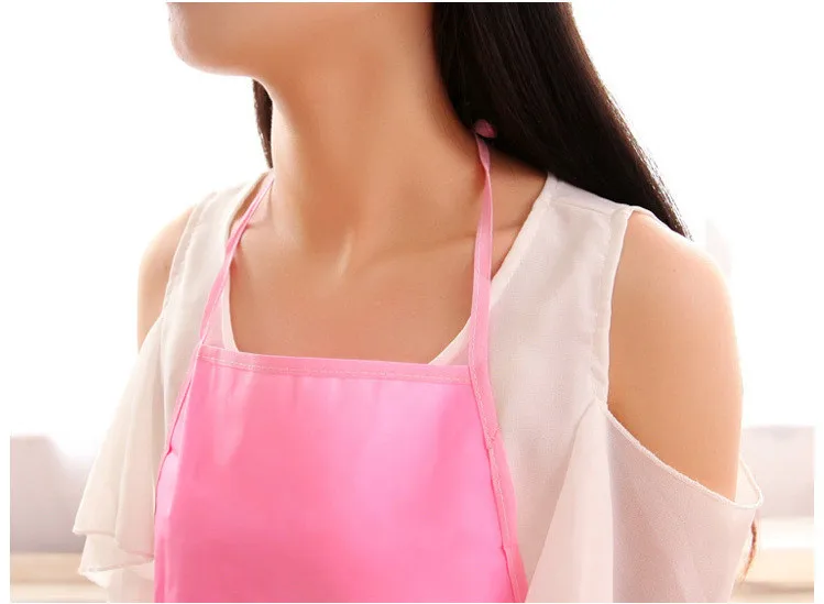 Cartoon Animal Printed Waterproof Cooking Anti-Oil Bib Apron