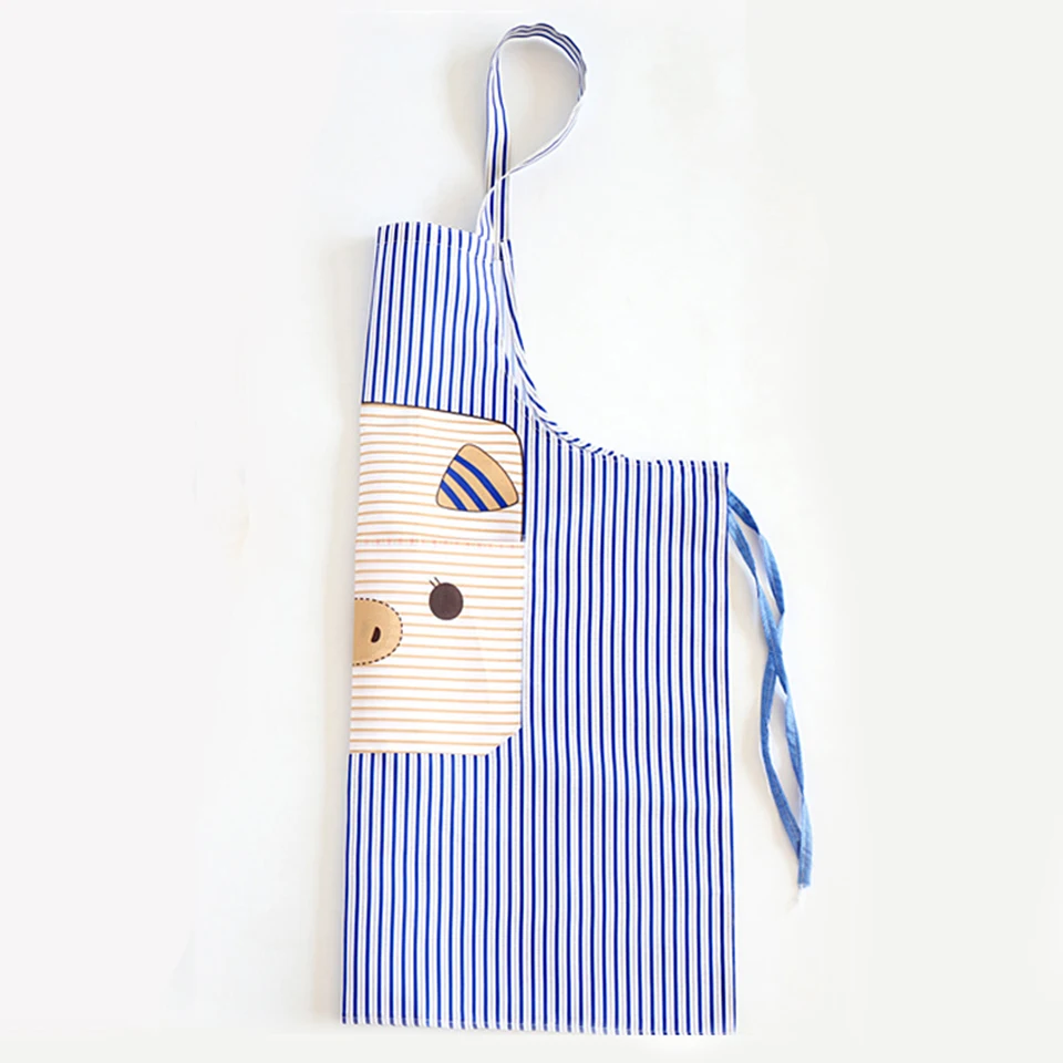 Pig Cartoon Printed Kitchen Waterproof Apron