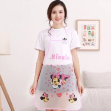 Hello Kitty Cartoon Sleeveless Waterproof Oil-Proof Apron Hello Kitty Cartoon Sleeveless Waterproof Oil-Proof Apron