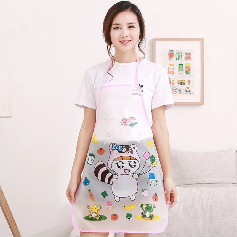 Hello Kitty Cartoon Sleeveless Waterproof Oil-Proof Apron