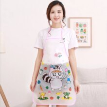 Hello Kitty Cartoon Sleeveless Waterproof Oil-Proof Apron Hello Kitty Cartoon Sleeveless Waterproof Oil-Proof Apron
