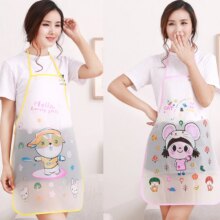 Hello Kitty Cartoon Sleeveless Waterproof Oil-Proof Apron Hello Kitty Cartoon Sleeveless Waterproof Oil-Proof Apron