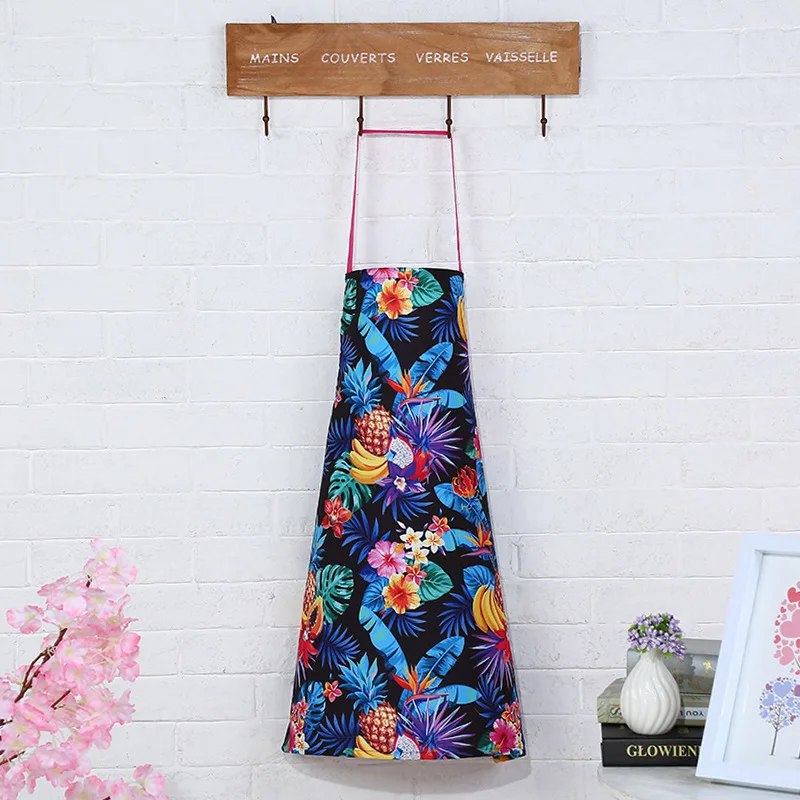 Restaurant Cooking Cartoon Printed Waterproof Aprons