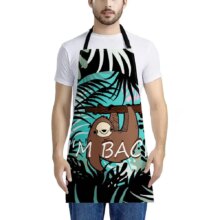 Corgi Dog Print Cooking Apron Corgi Dog Print Cooking Apron