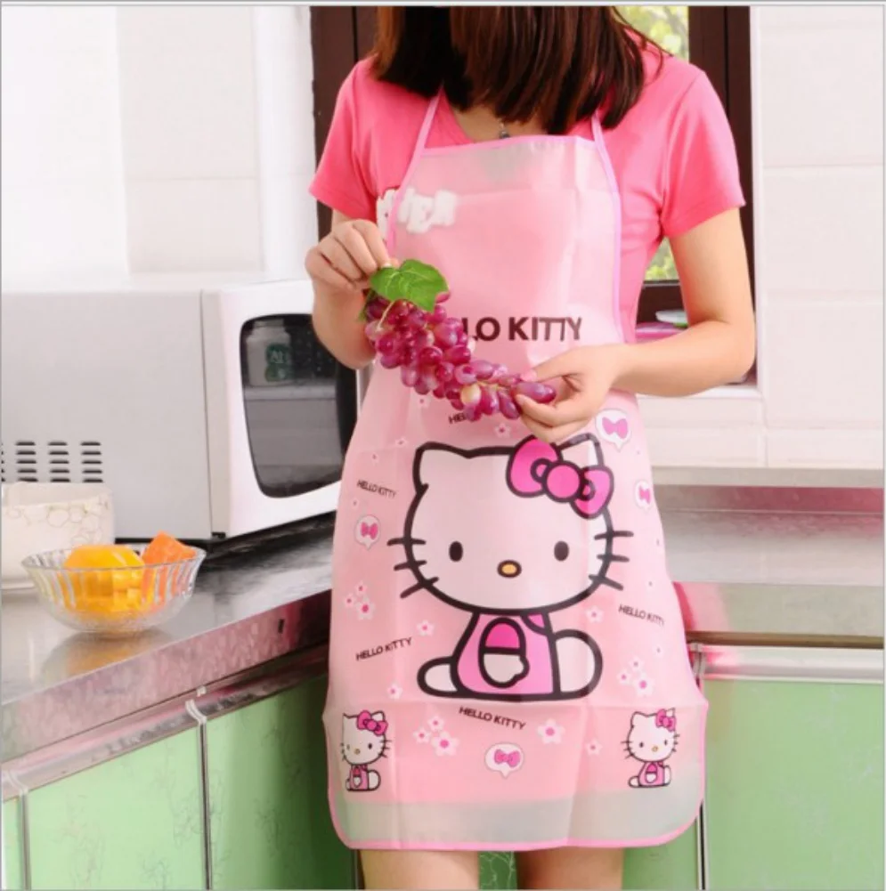 Cartoon Waist Bib Waterproof Anti-Oil Apron