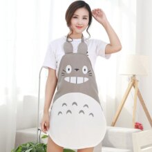 Cartoon Print Sleeves Waterproof Kitchen Soil Release Apron Cartoon Print Sleeves Waterproof Kitchen Soil Release Apron