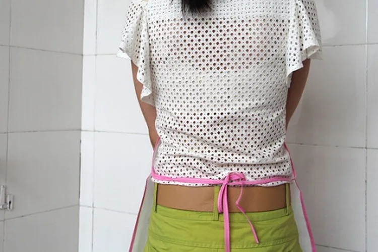 Hello Kitty Cartoon Design Kitchen Apron For Women