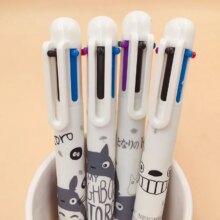 Kawaii Totoro 6 Colors In 1 Ballpoint Pen Kawaii Totoro 6 Colors In 1 Ballpoint Pen