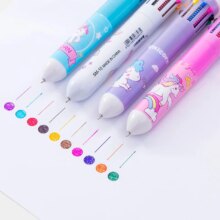 Unicorn 10 Multicolor In 1 Ballpoint Pens For School Office Supplies Unicorn 10 Multicolor In 1 Ballpoint Pens For School Office Supplies