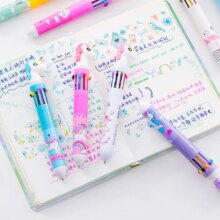 Unicorn 10 Multicolor In 1 Ballpoint Pens For School Office Supplies Unicorn 10 Multicolor In 1 Ballpoint Pens For School Office Supplies