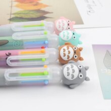Kawaii Totoro Design 6 Colors In 1 Ballpoint Pen Kawaii Totoro Design 6 Colors In 1 Ballpoint Pen