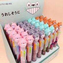 Kawaii Totoro Design 6 Colors In 1 Ballpoint Pen Kawaii Totoro Design 6 Colors In 1 Ballpoint Pen