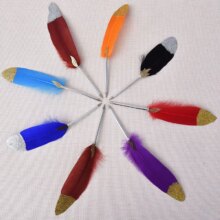 Kawaii Glittering Feather Design Ballpoint Pen Kawaii Glittering Feather Design Ballpoint Pen