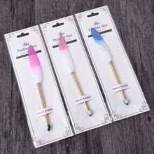 Kawaii Colorful Feather Ballpoint Pen Kawaii Colorful Feather Ballpoint Pen