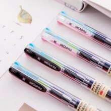 4 Colors In 1 Transparent Ballpoint Pens Multicolor For School Office Stationery Supplies 4 Colors In 1 Transparent Ballpoint Pens Multicolor For School Office Stationery Supplies