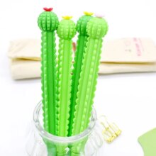 Cactus Kawaii Gel Pens Novelty Green Plants School Stationery Cactus Kawaii Gel Pens Novelty Green Plants School Stationery