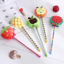 Kawaii Fruit Hairball Candy Color Gel Pens Kawaii Fruit Hairball Candy Color Gel Pens