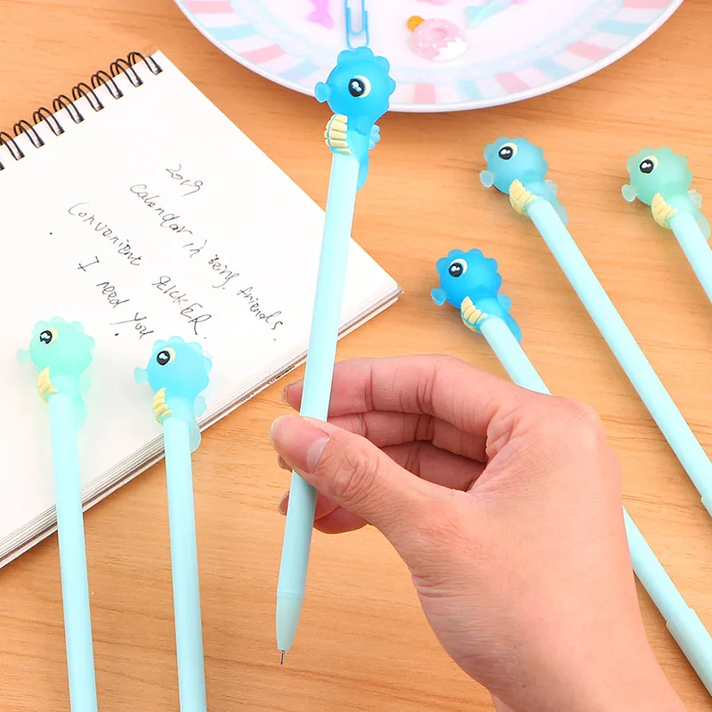 Kawaii Seahorse Stationery Gel Pen For Kids Kawaii Seahorse Stationery Gel Pen For Kids