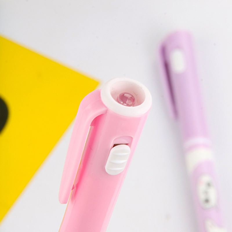 Kawaii Cat Dog Cartoon Magic LED Invisible Ink Gel Pen Kawaii Cat Dog Cartoon Magic LED Invisible Ink Gel Pen