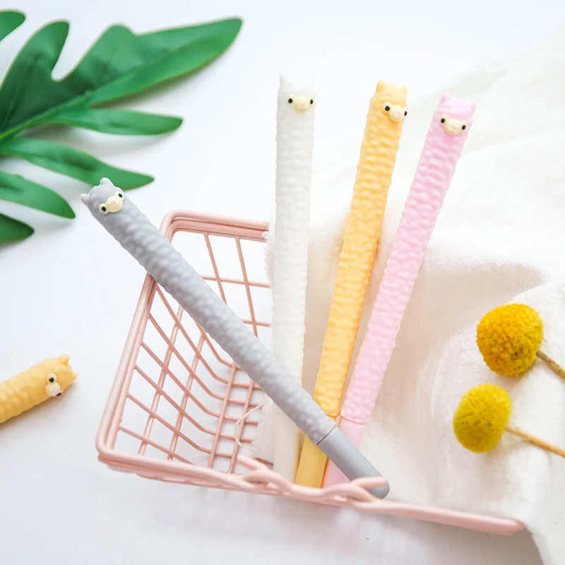 Kawaii Alpaca Stationery Gel Pen For Kids