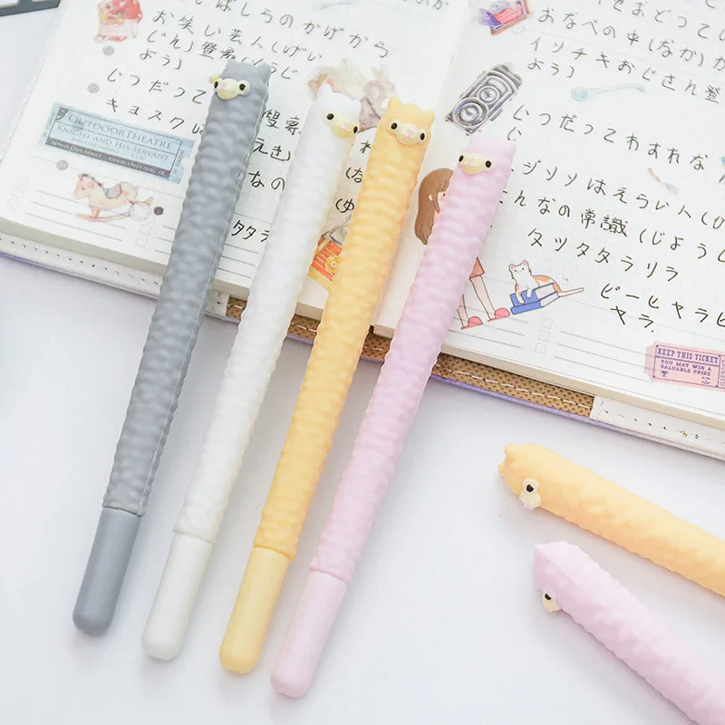 Kawaii Alpaca Stationery Gel Pen For Kids