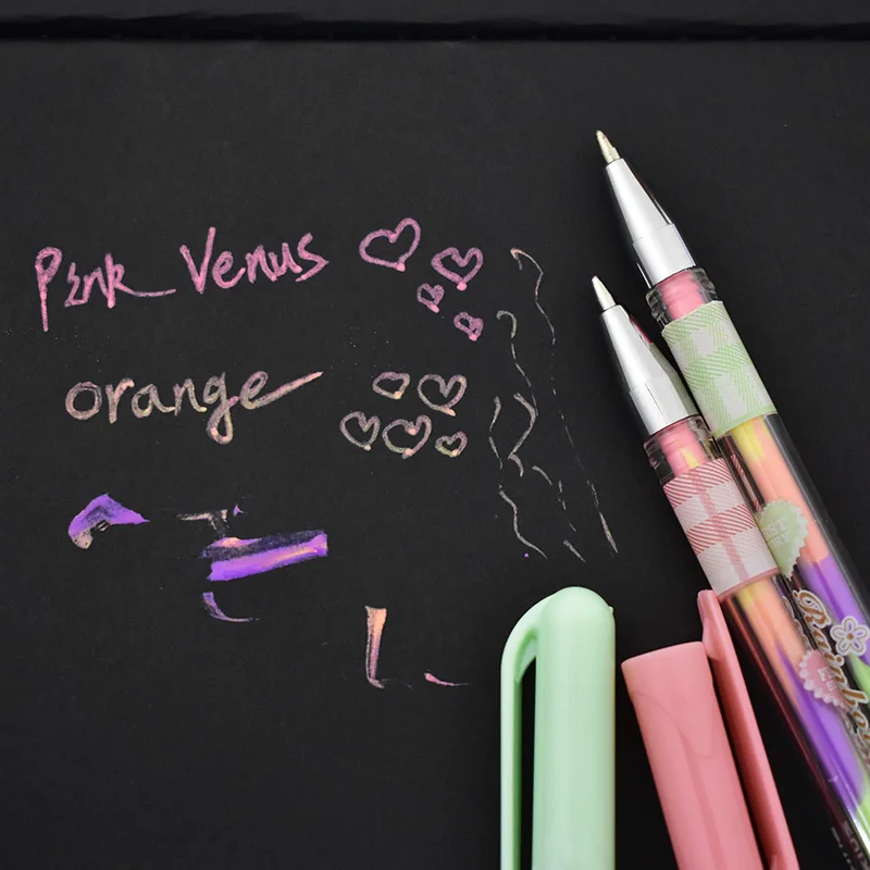 Kawaii Rainbow Water Color Gouache Pastel Gel Pen