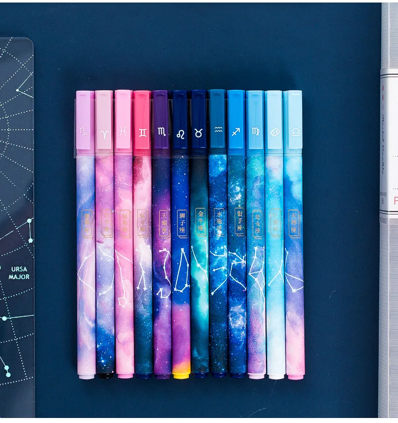 Kawaii Constellation Stars Stationery Gel Pen