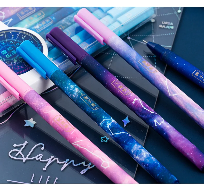 Kawaii Constellation Stars Stationery Gel Pen