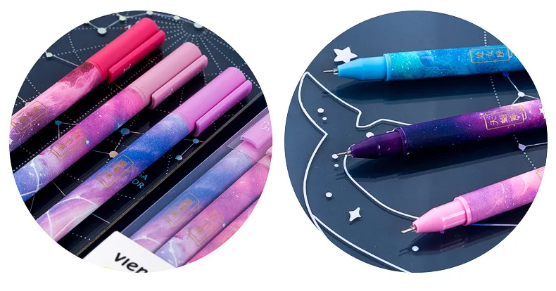 Kawaii Constellation Stars Stationery Gel Pen