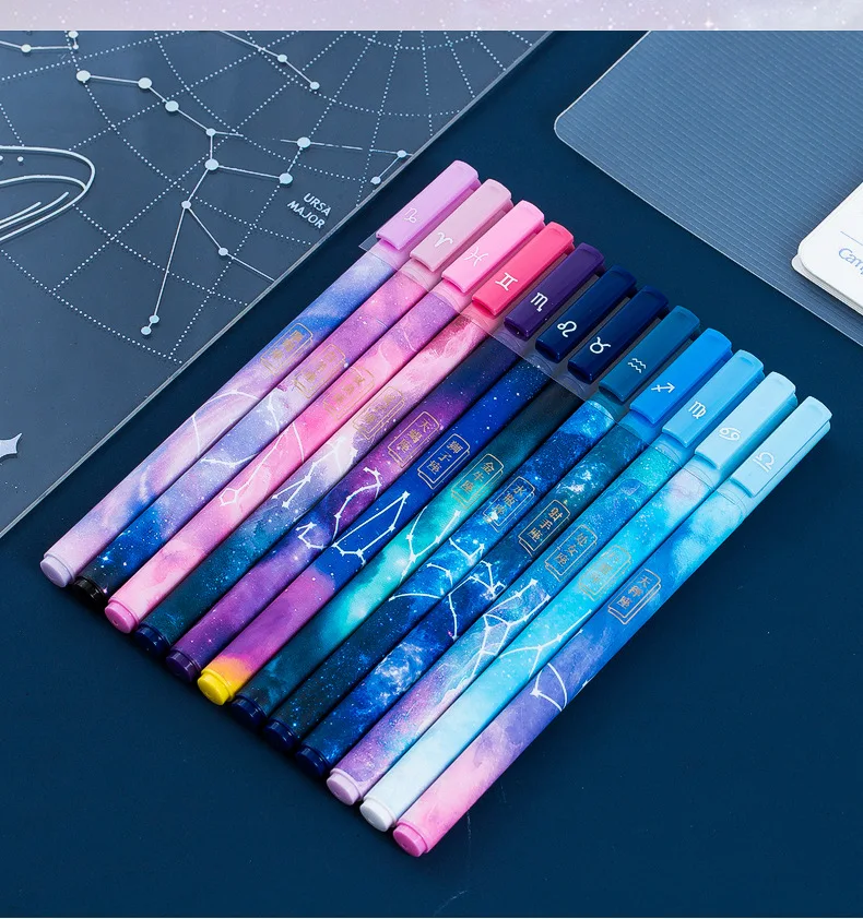 Kawaii Constellation Stars Stationery Gel Pen