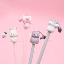 Kawaii Cartoon Pig Rabbit Style Stationery Gel Pen Kawaii Cartoon Pig Rabbit Style Stationery Gel Pen