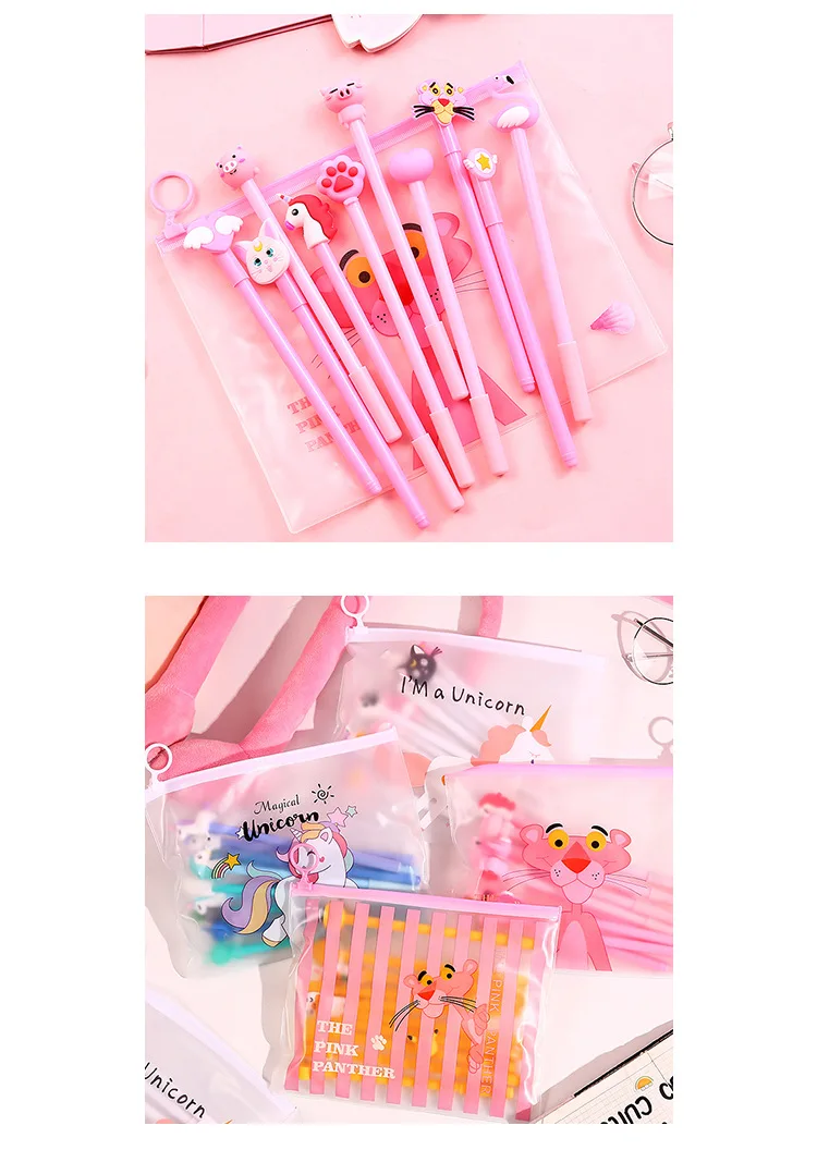 10Pcs/Set Gel Pen Kawaii School Unicorn Pen Stationery 10Pcs/Set Gel Pen Kawaii School Unicorn Pen Stationery