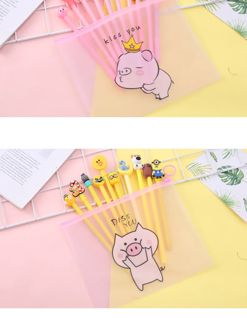 10Pcs/Set Gel Pen Kawaii School Unicorn Pen Stationery 10Pcs/Set Gel Pen Kawaii School Unicorn Pen Stationery